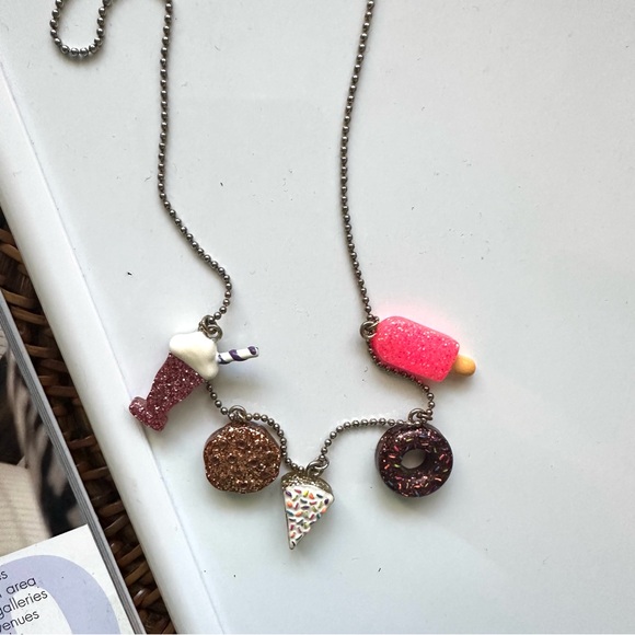 CREWCUTS J. Crew Kids Food Charm Set of 2 Necklaces - Picture 2 of 5